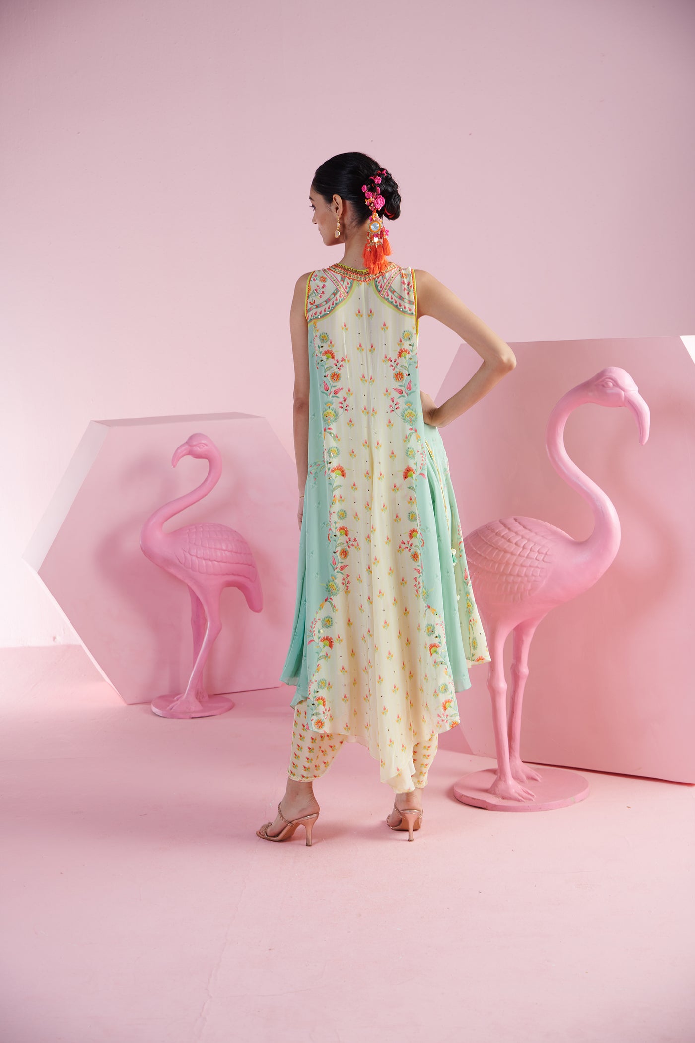 Mandira Wirk Reyhan Co-ord Set indian designer wear online shopping melange singapore