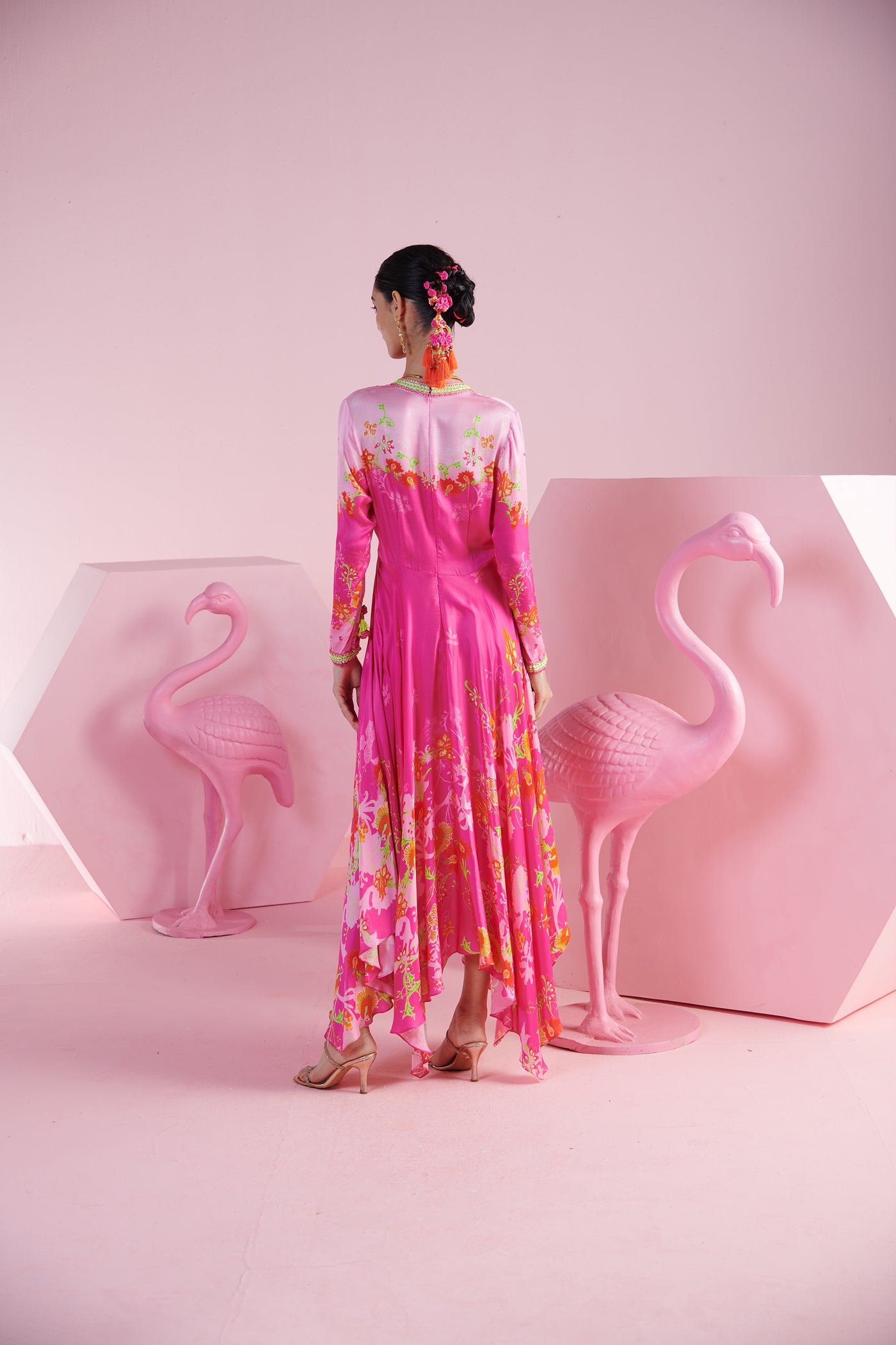Mandira Wirk Sema Dress indian designer wear online shopping melange singapore