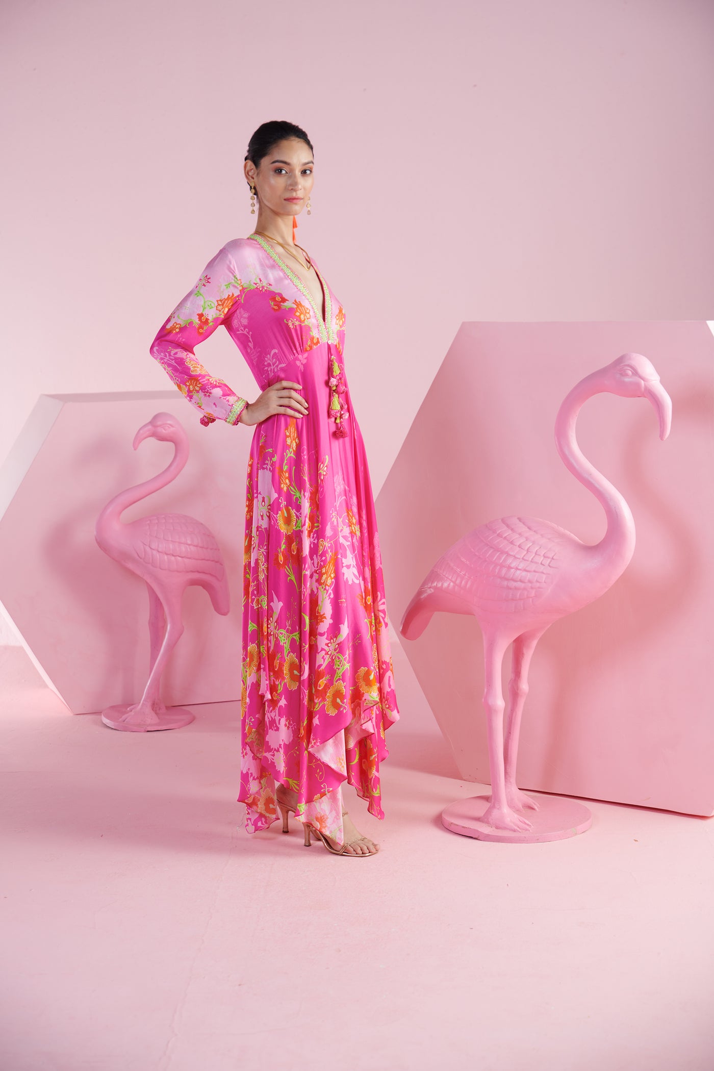 Mandira Wirk Sema Dress indian designer wear online shopping melange singapore