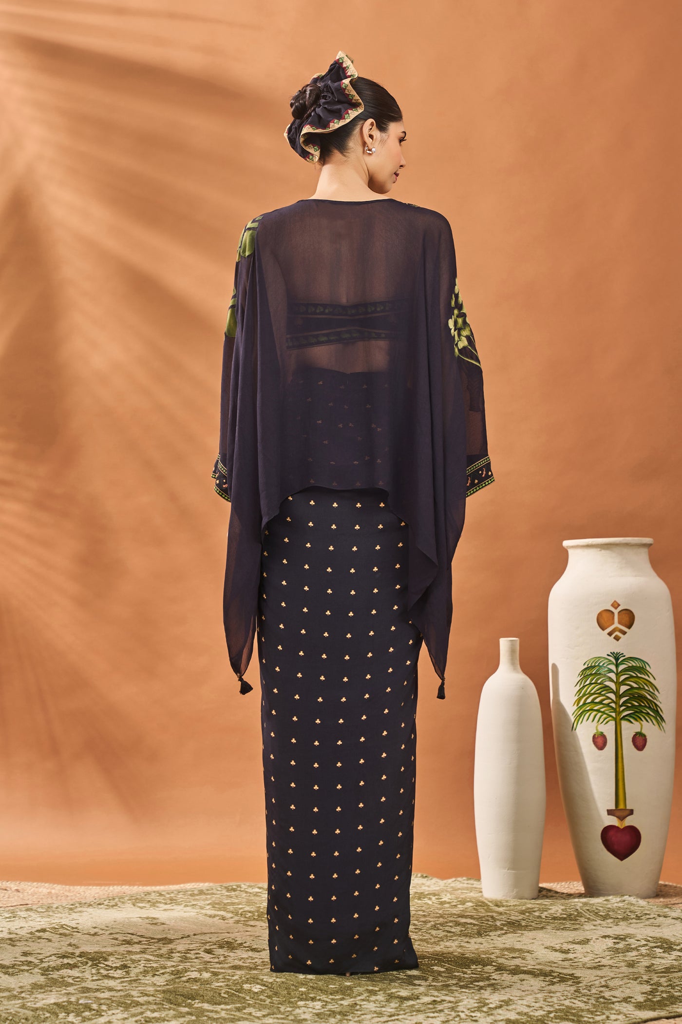 Masaba Ace Of Clubs Fusion Set indian designer wear online shopping melange singapore