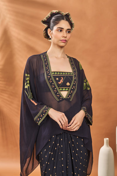 Masaba Ace Of Clubs Fusion Set indian designer wear online shopping melange singapore