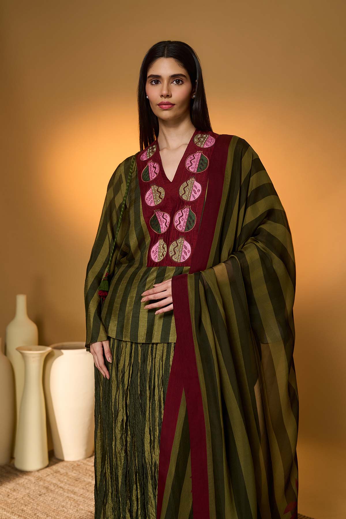 Masaba Anar Garden Skirt Set indian designer wear online shopping melange singapore 