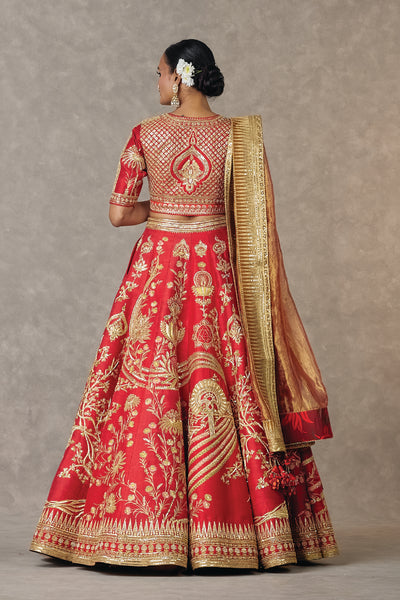 Masaba Bagh-E-Bahar Neelkamal Lehenga indian designer wear online shopping melange singapore