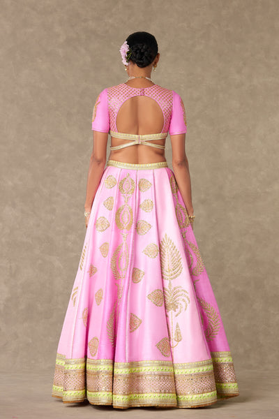 Masaba Barfi Pink Sitara Dil Lehenga Set indian designer wear online shopping melange singapore