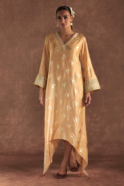 Masaba Beige Irisbud Kaftan Indian designer wear online shopping melange singapore