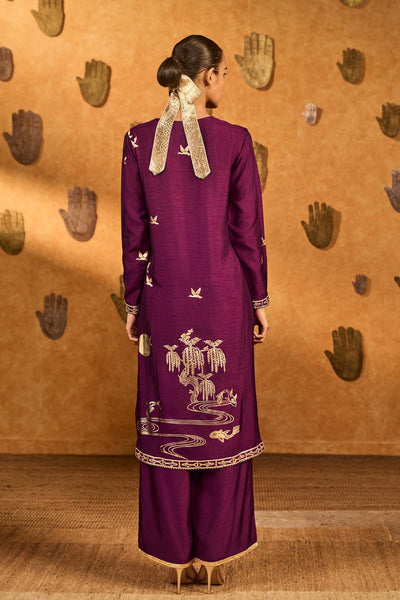 Masaba Berry Still Water Bloom Kurta Set indian designer wear online shopping melange singapore 