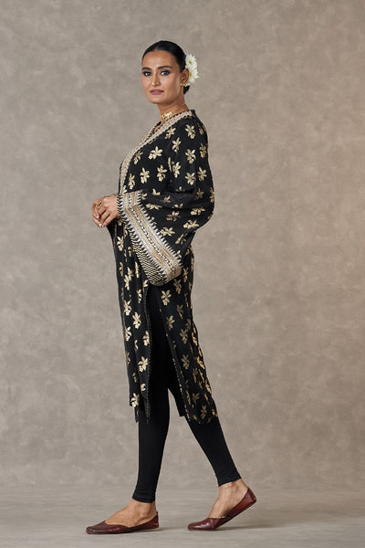 Masaba Black Cherrybloom Kurta indian designer wear online shopping melange singapore