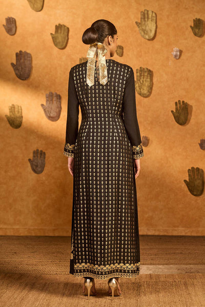 Masaba Black Snowlight Kurta Set indian designer wear online shopping melange singapore 