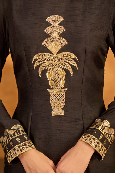 Masaba Black Snowlight Kurta Set indian designer wear online shopping melange singapore 