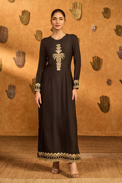 Masaba Black Snowlight Kurta Set indian designer wear online shopping melange singapore 