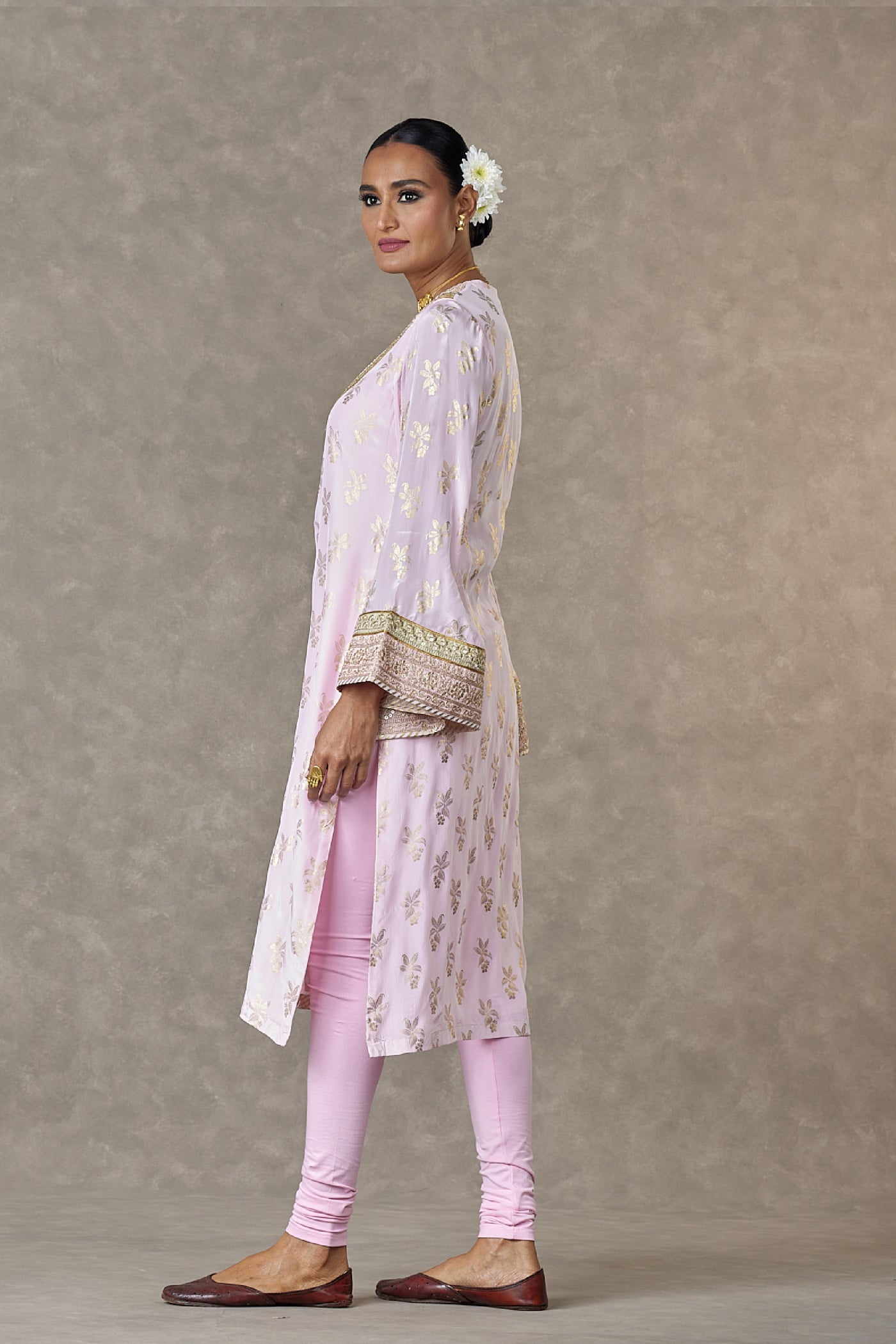 Masaba Blush Cherrybloom Kurta indian designer wear online shopping melange singapore