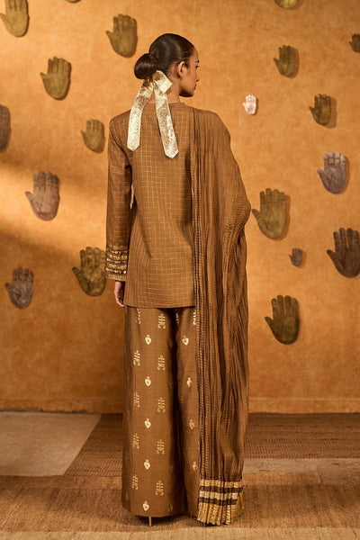Masaba Brown Trinklet Tree Skd indian designer wear online shopping melange singapore 