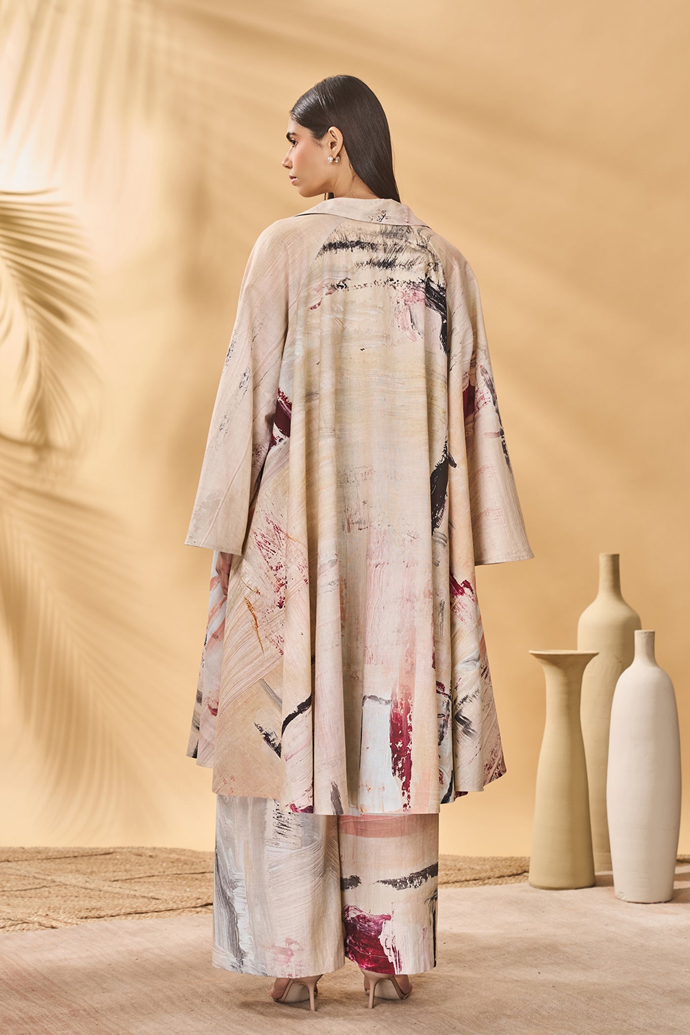 Masaba Chaotic Harmony Jacket Set indian designer wear online shopping melange singapore