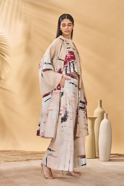 Masaba Chaotic Harmony Jacket Set indian designer wear online shopping melange singapore