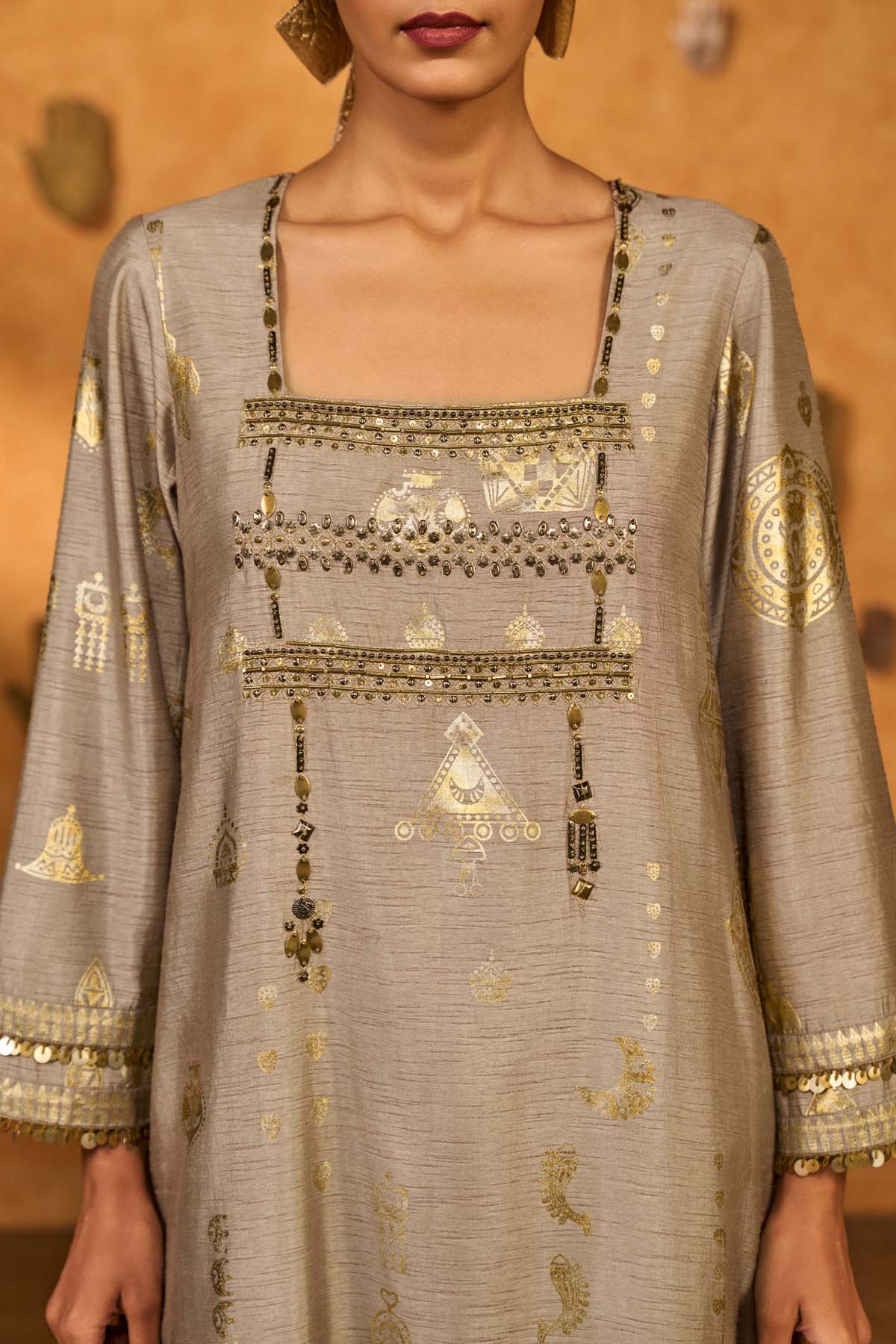 Masaba Claymelt Folkstone Skd indian designer wear online shopping melange singapore 