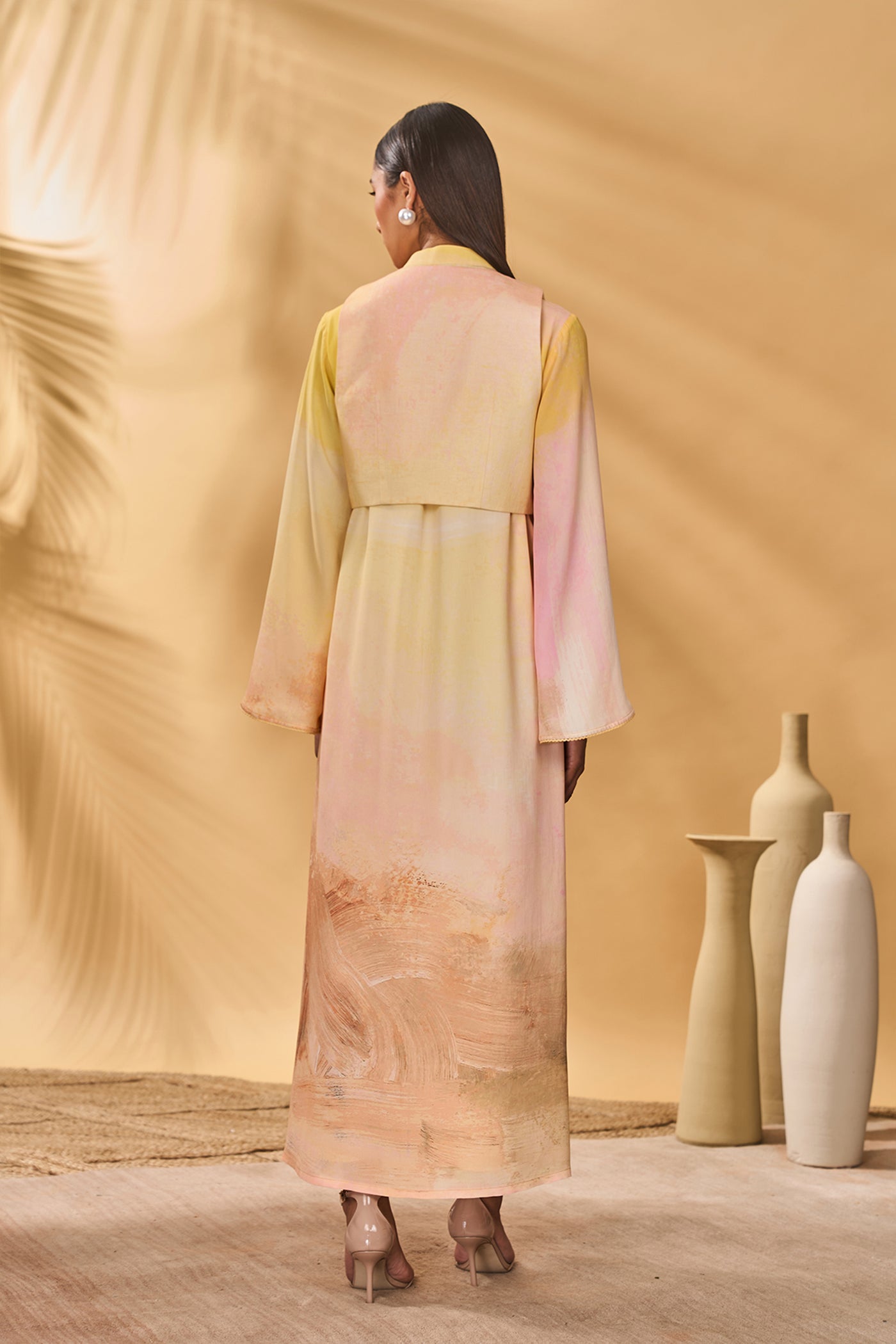 Masaba Glazing Symphony Shirt Dress indian designer wear online shopping melange singapore