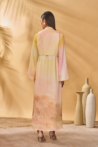 Masaba Glazing Symphony Shirt Dress Set indian designer wear online shopping melange singapore