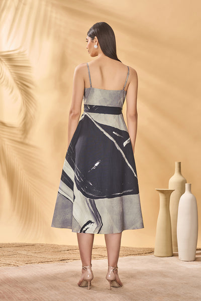 Masaba Hidden Gaze Wrap Dress indian designer wear online shopping melange singapore