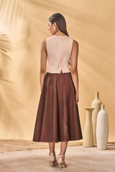 Masaba Hidden Within Swing Skirt indian designer wear online shopping melange singapore