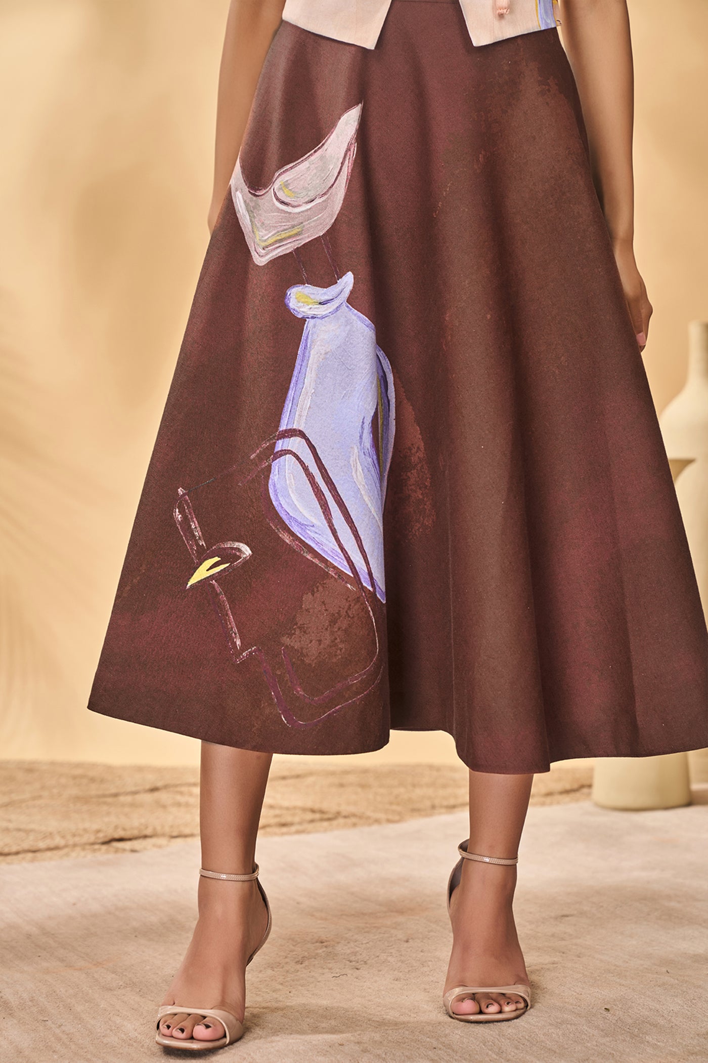 Masaba Hidden Within Swing Skirt indian designer wear online shopping melange singapore