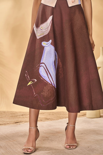 Masaba Hidden Within Swing Skirt indian designer wear online shopping melange singapore