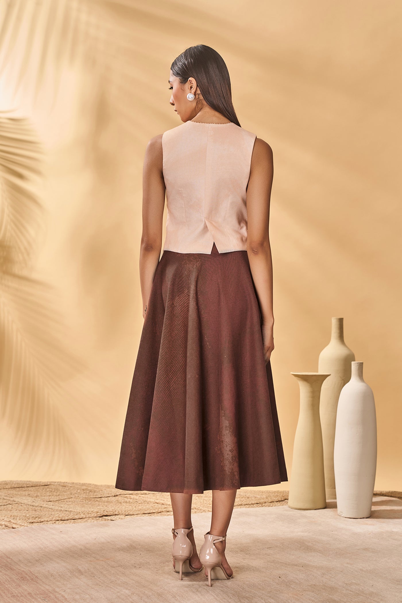 Masaba Hidden Within Swing Skirt Set indian designer wear online shopping melange singapore