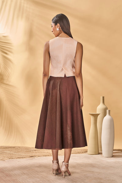 Masaba Hidden Within Swing Skirt Set indian designer wear online shopping melange singapore