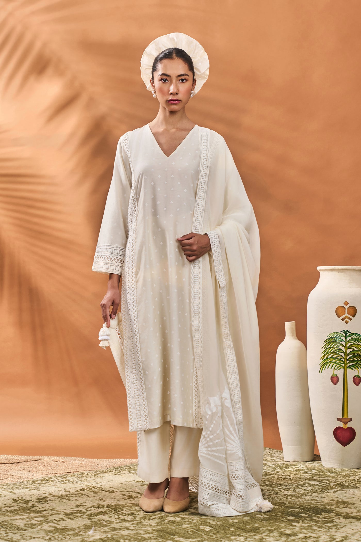 Masaba Ivory All Fours Skd indian designer wear online shopping melange singapore
