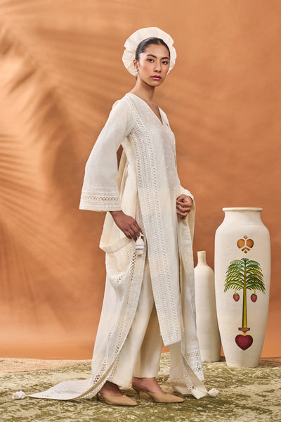 Masaba Ivory All Fours Skd indian designer wear online shopping melange singapore