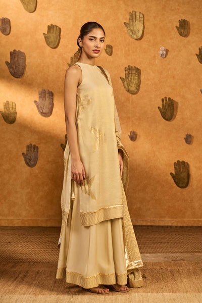 Masaba Ivory Paper Breeze Skd indian designer wear online shopping melange singapore 