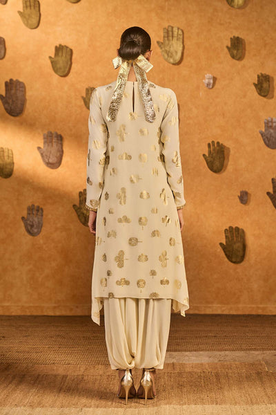 Masaba Ivory Windrose Kurta Set indian designer wear online shopping melange singapore 