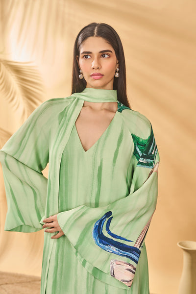 Masaba Ivy Horizon Reversible Kaftan indian designer wear online shopping melange singapore