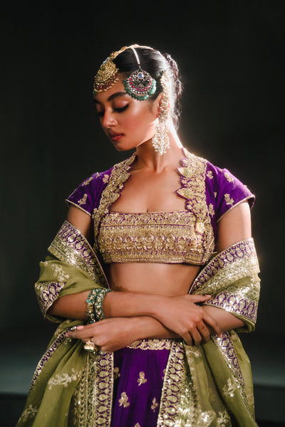 Masaba Jamun Fizz Lehenga Set indian designer wear online shopping melange singapore