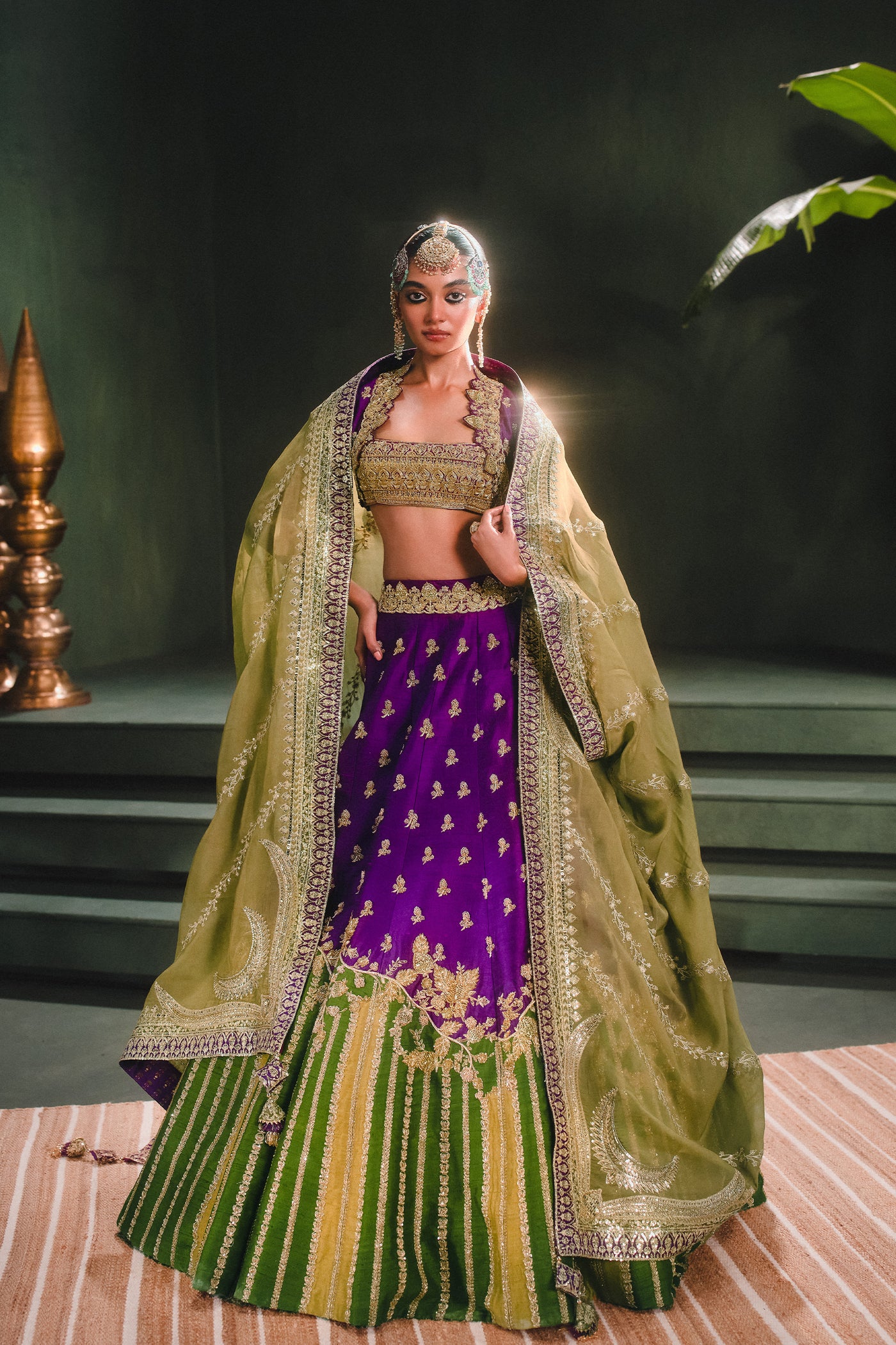Masaba Jamun Fizz Lehenga Set indian designer wear online shopping melange singapore