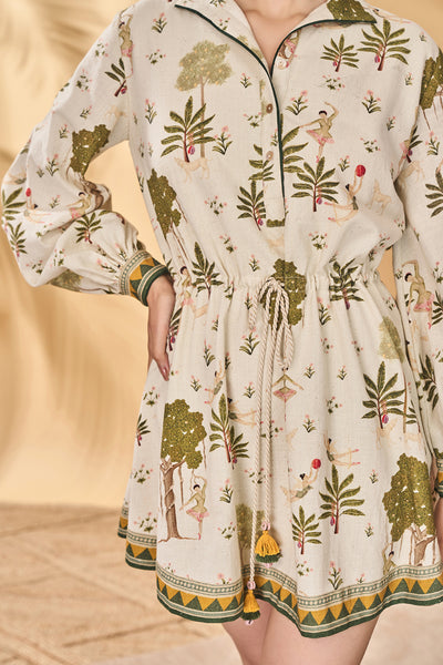 Masaba Kora Miniature Dreams Mini Dress indian designer wear online shopping melange singapore