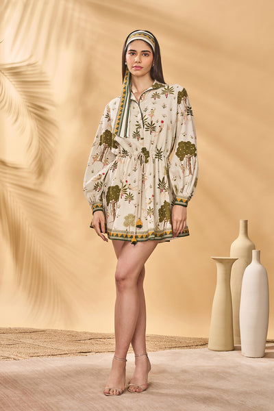 Masaba Kora Miniature Dreams Mini Dress indian designer wear online shopping melange singapore