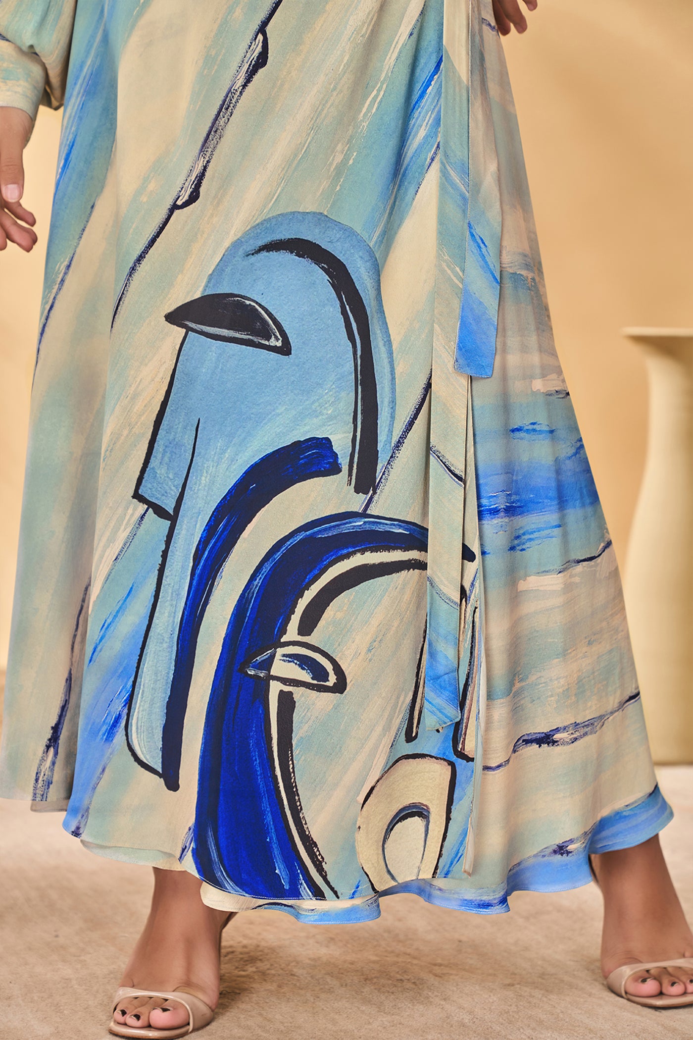 Masaba Midnight Faces Skirt indian designer wear online shopping melange singapore