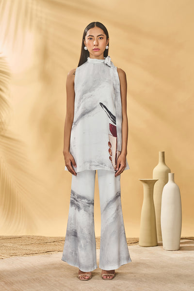 Masaba Moon And Mist Tunic Set indian designer wear online shopping melange singapore