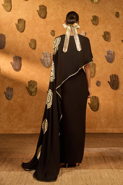 Masaba Moonfish Draped Skirt Set indian designer wear online shopping melange singapore 