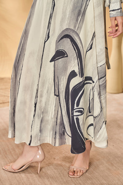 Masaba Moonlit Faces Skirt indian designer wear online shopping melange singapore