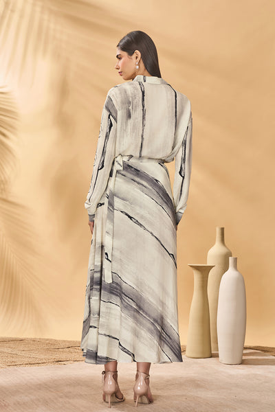 Masaba Moonlit Faces Skirt Set indian designer wear online shopping melange singapore