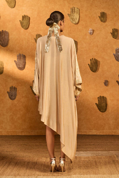 Masaba Oatmeal Zen Garden Kaftan indian designer wear online shopping melange singapore 
