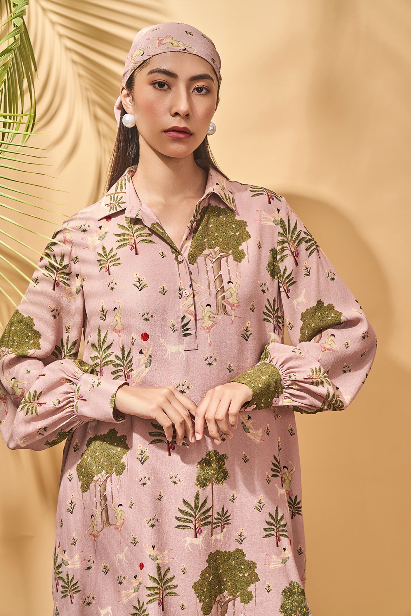 Masaba Pink Pirouette Picnic Mini Dress indian designer wear online shopping melange singapore