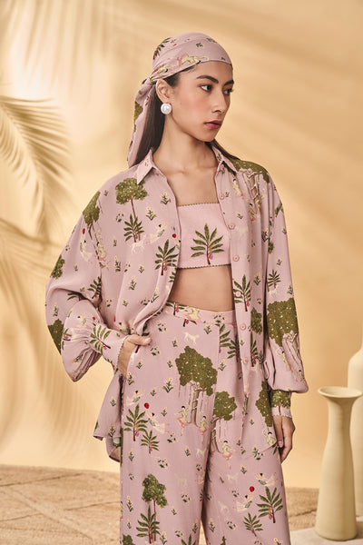 Masaba Pink Pirouette Picnic Set indian designer wear online shopping melange singapore