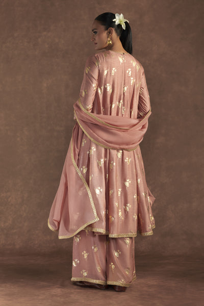 Masaba Salmon Irisbud Culotte Set Indian designer wear online shopping melange singapore
