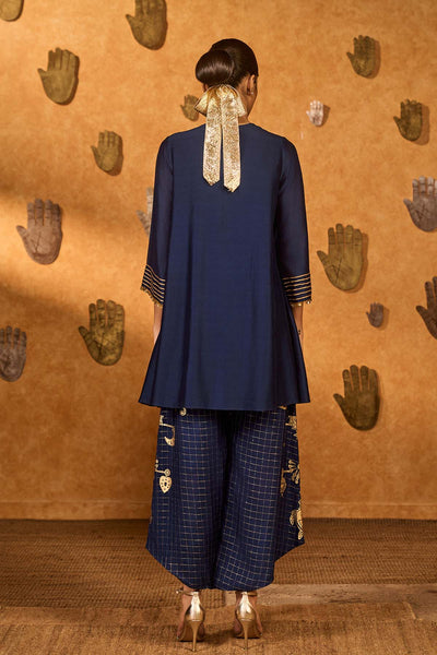 Masaba Sapphire Whispering Kurta Set indian designer wear online shopping melange singapore 