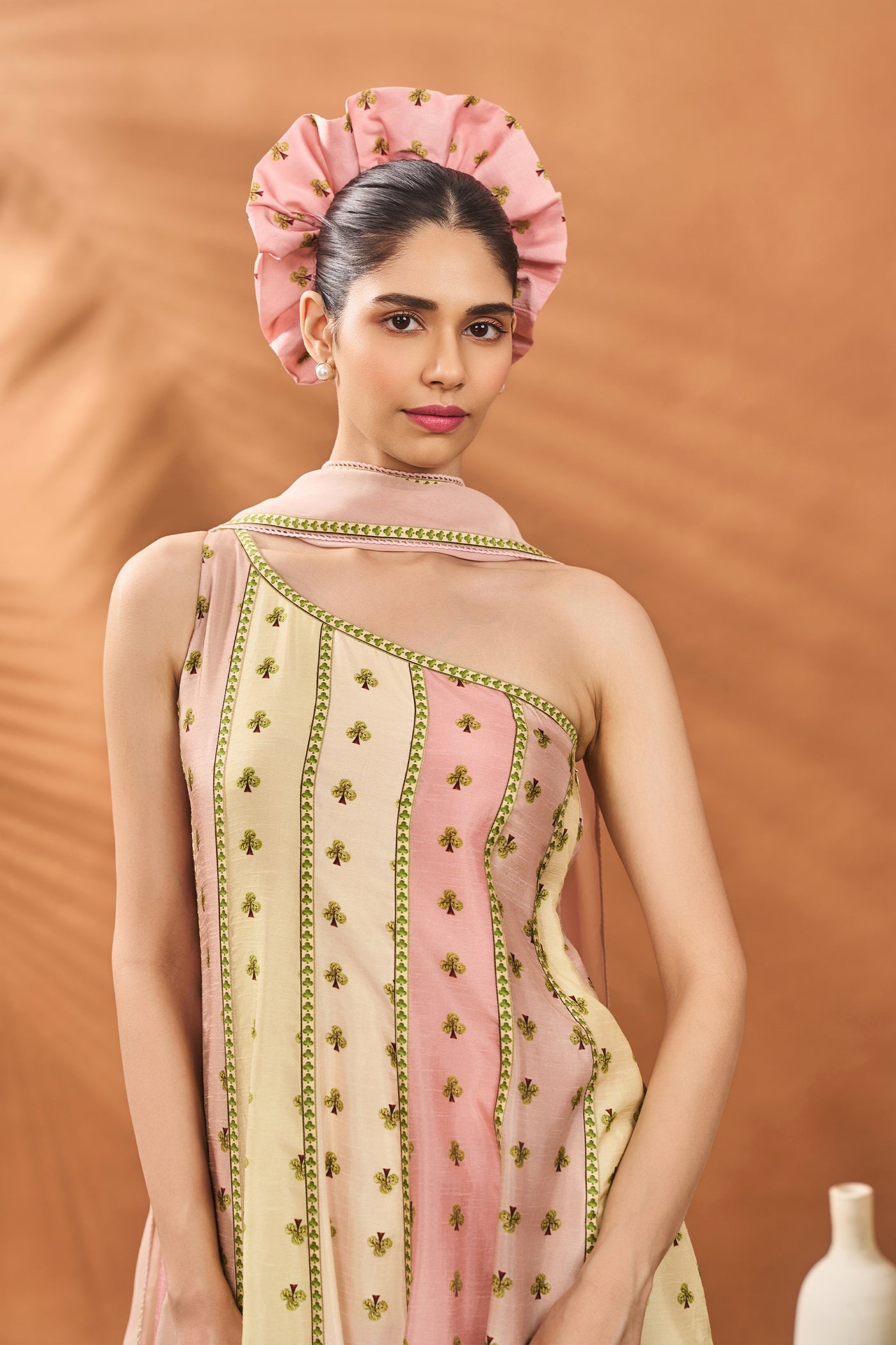 Masaba Sorbet Petal Play Anarkali Set indian designer wear online shopping melange singapore