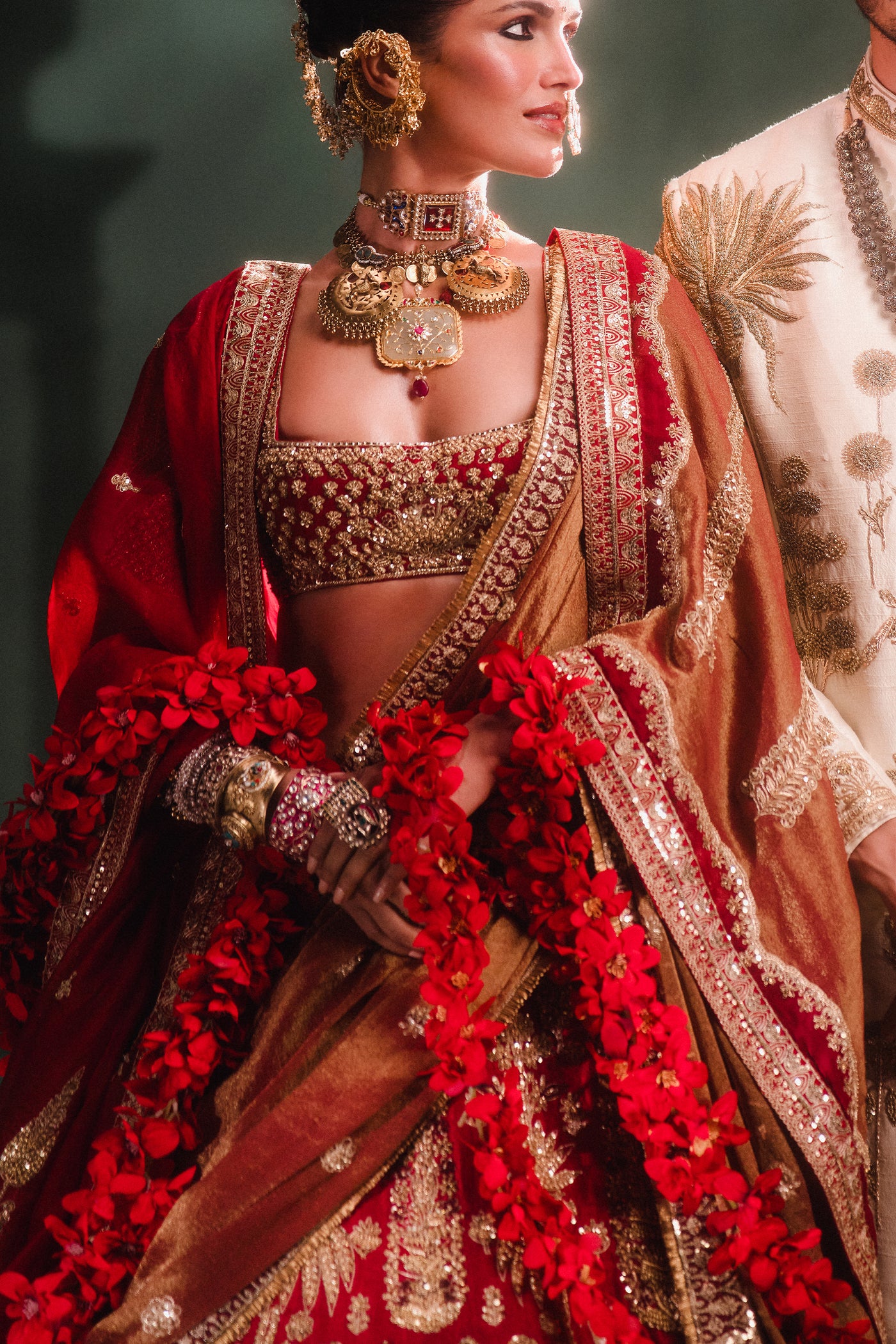 Masaba The Anar Bagh Lehenga Set indian designer wear online shopping melange singapore