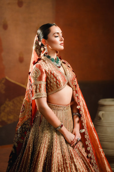 Masaba The Mohanthal Lehenga indian designer wear online shopping melange singapore