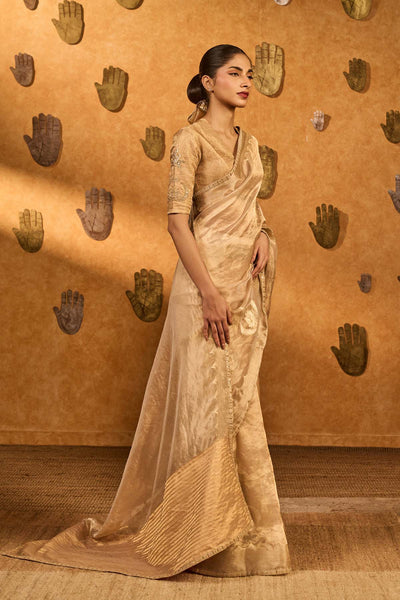 Masaba Tissue Coco Saree indian designer wear online shopping melange singapore 